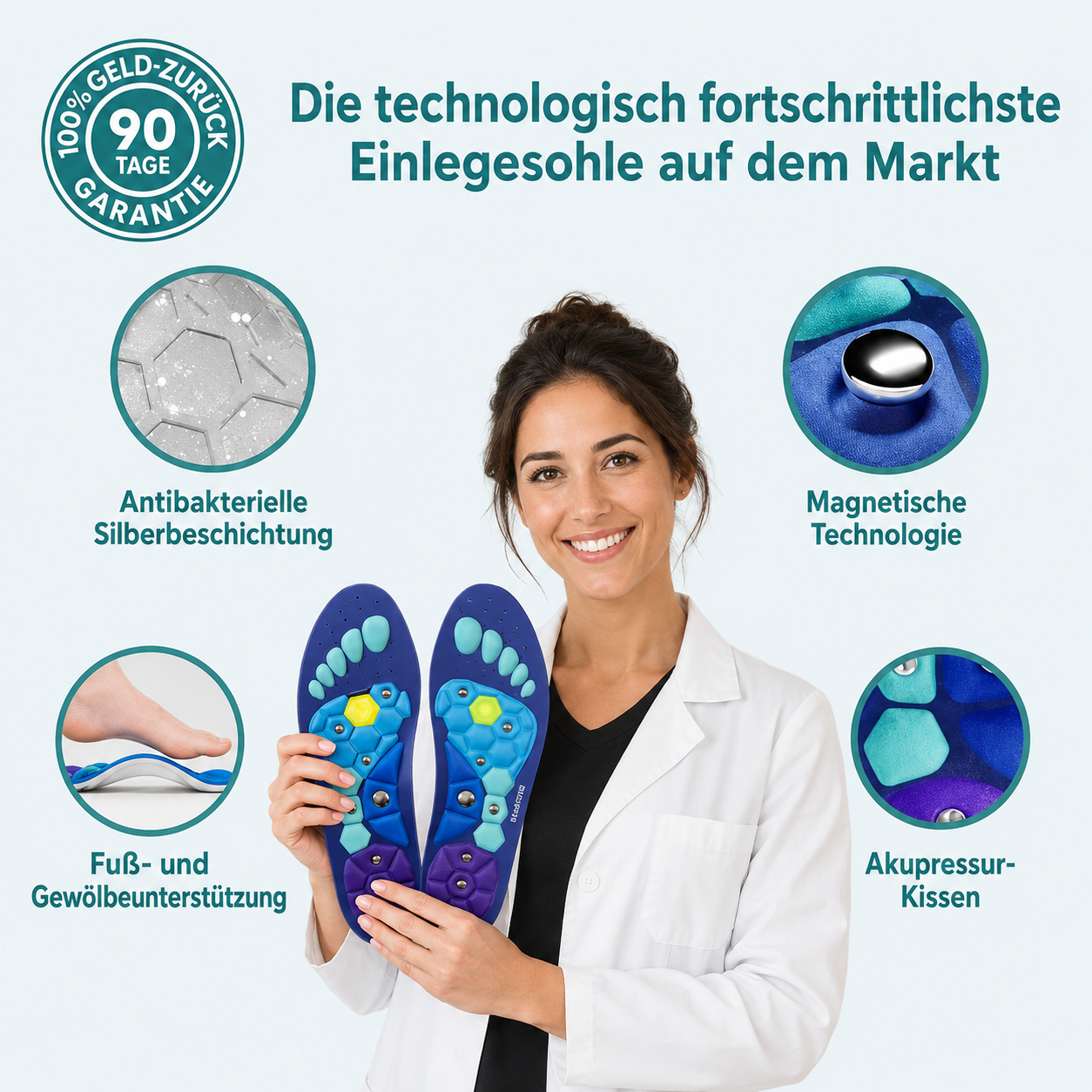 Steviza Magnetische Einlegesohlen