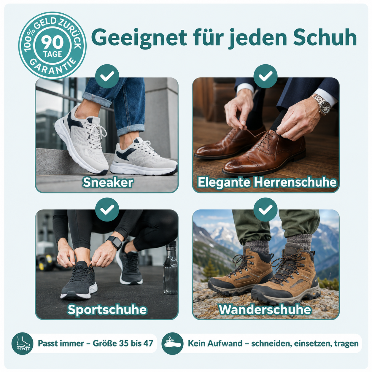 Steviza Magnetische Einlegesohlen